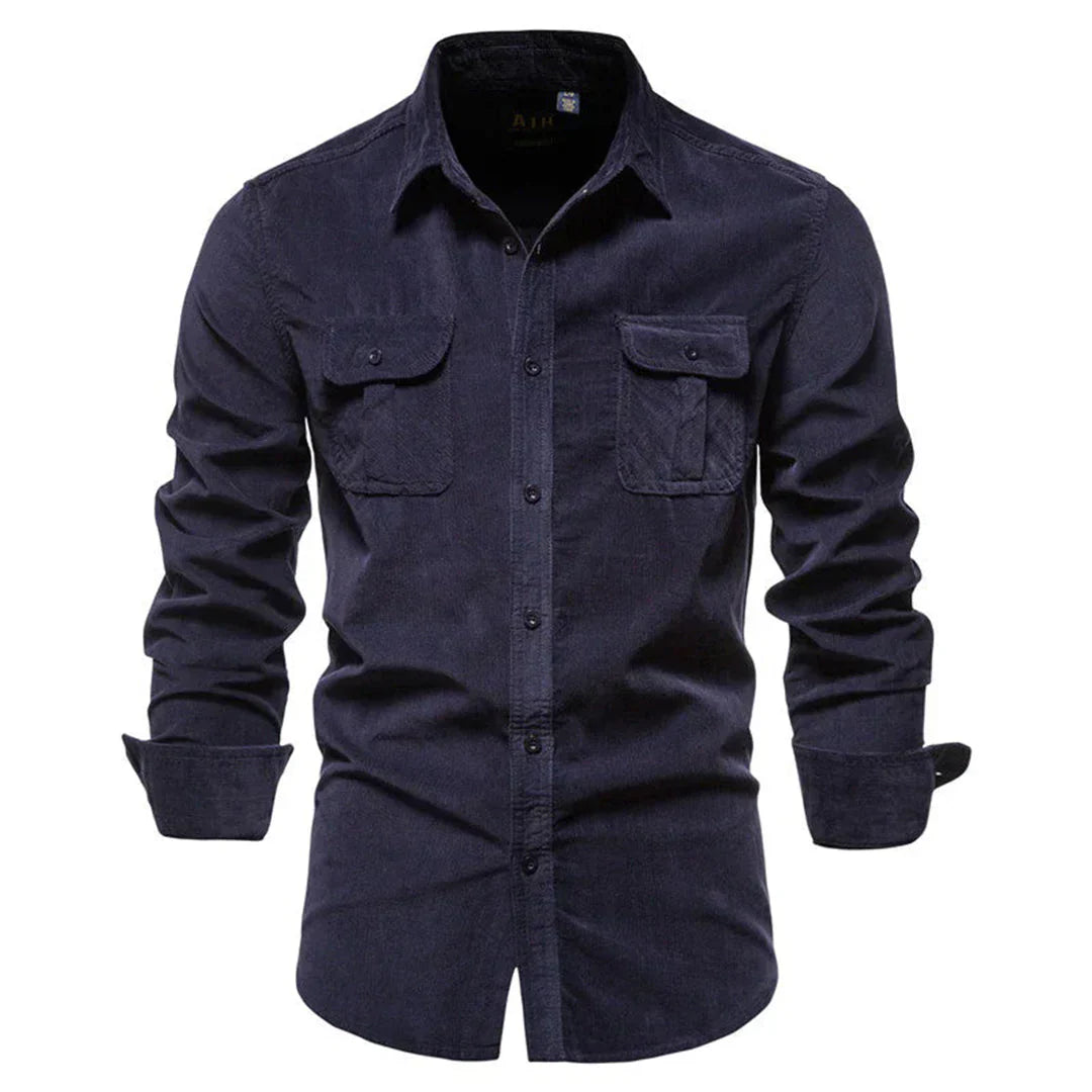 Klassisches Cordkleid Modern Schnitt