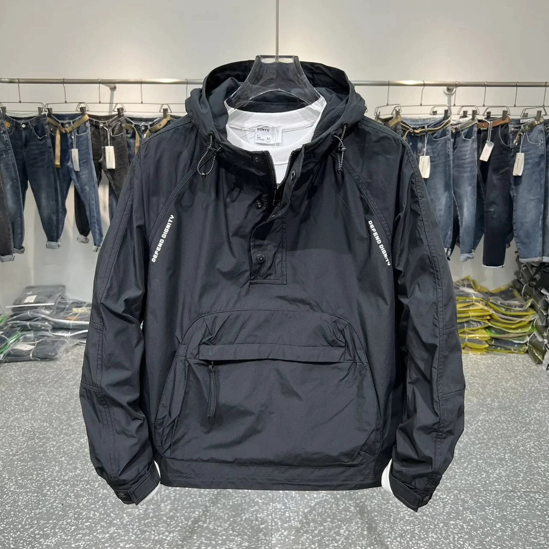 Wasserdichte Outdoor-Jacke Funktionell