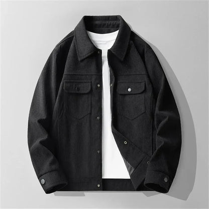 Elegante Damenjacke Cord Beige