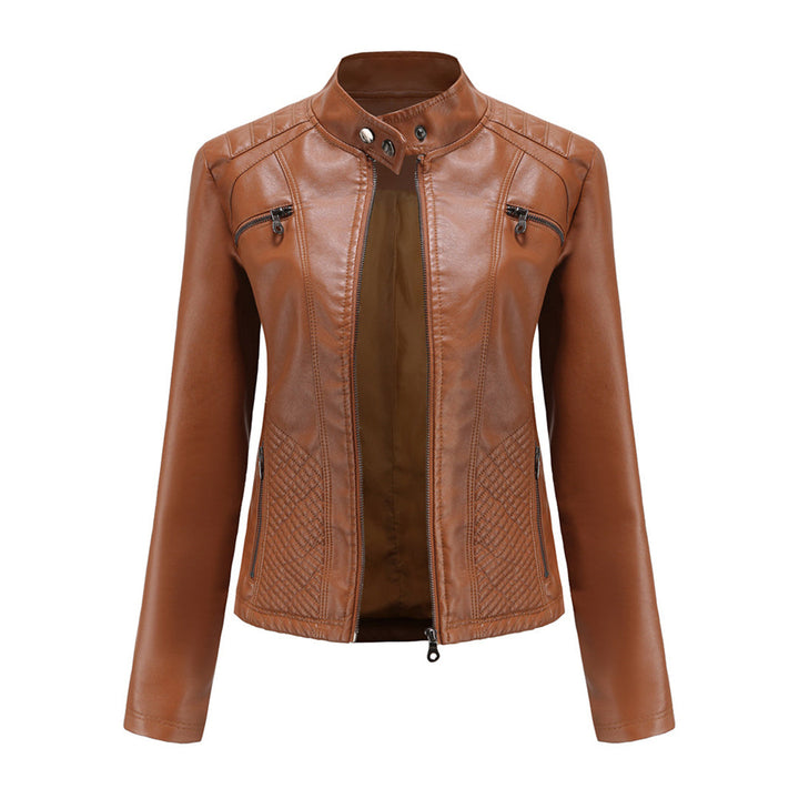 Modische Damenjacke Schulterpolster Design