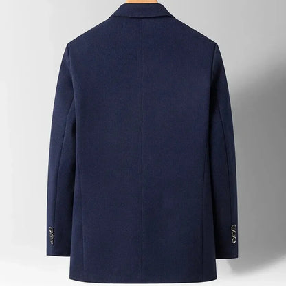 Maßgeschneiderter Wollblazer Elegant - IdealeKleiden