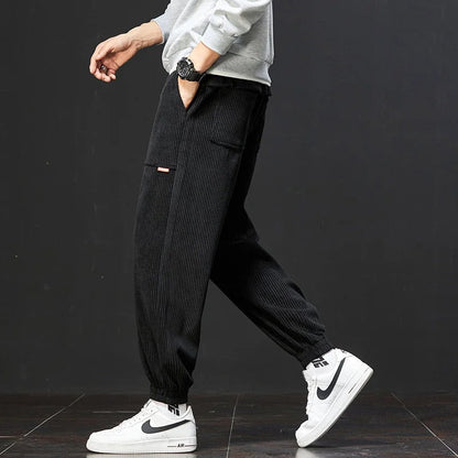 Bequeme Sweatpants Mit Verstellbarem Bund und Großen Taschen