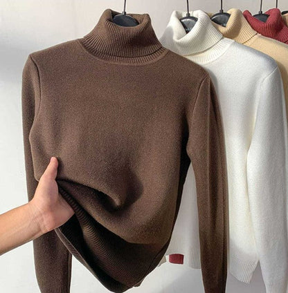 Alpaka Pullover Weich Warm Übergröße