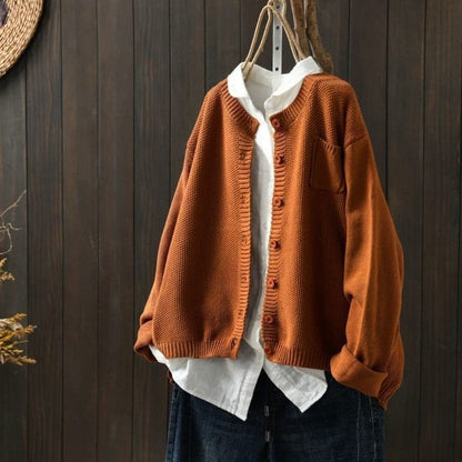 Weicher Cardigan Strick Oversized Bequem