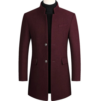 Schmale Damenjacke Wolle Elegantes Design - IdealeKleiden