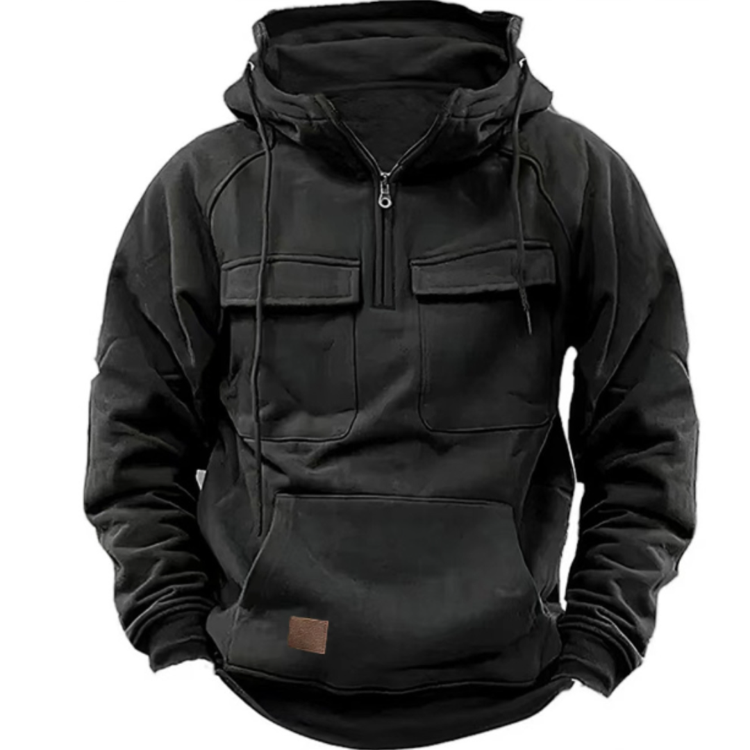 Kapuzenpullover Herren Warm Kuschelig Modern