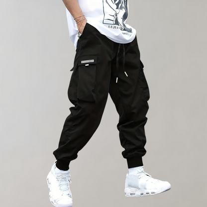 Bequeme Herren Cargo-Hosen Elastisch