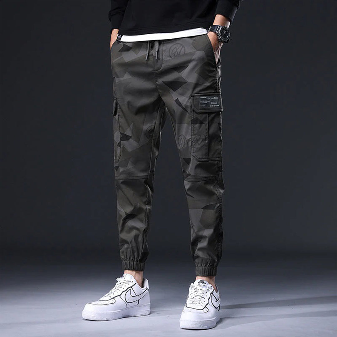 Herren Camo Jogger Skinny Hose