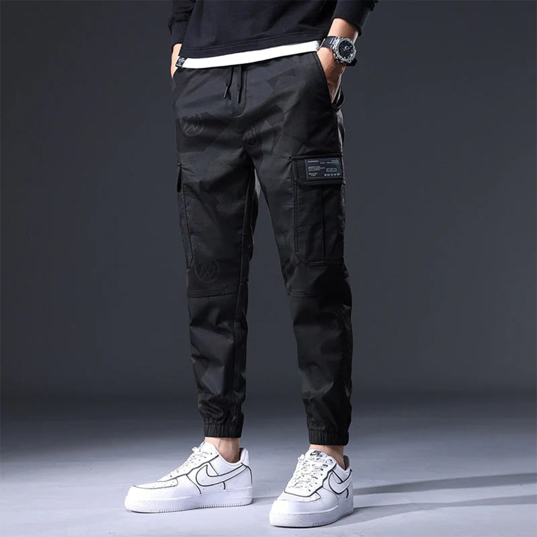 Herren Camo Jogger Skinny Hose