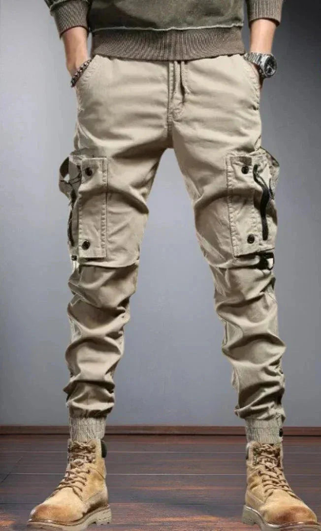 Herren Cargo Hosen Slim Fit