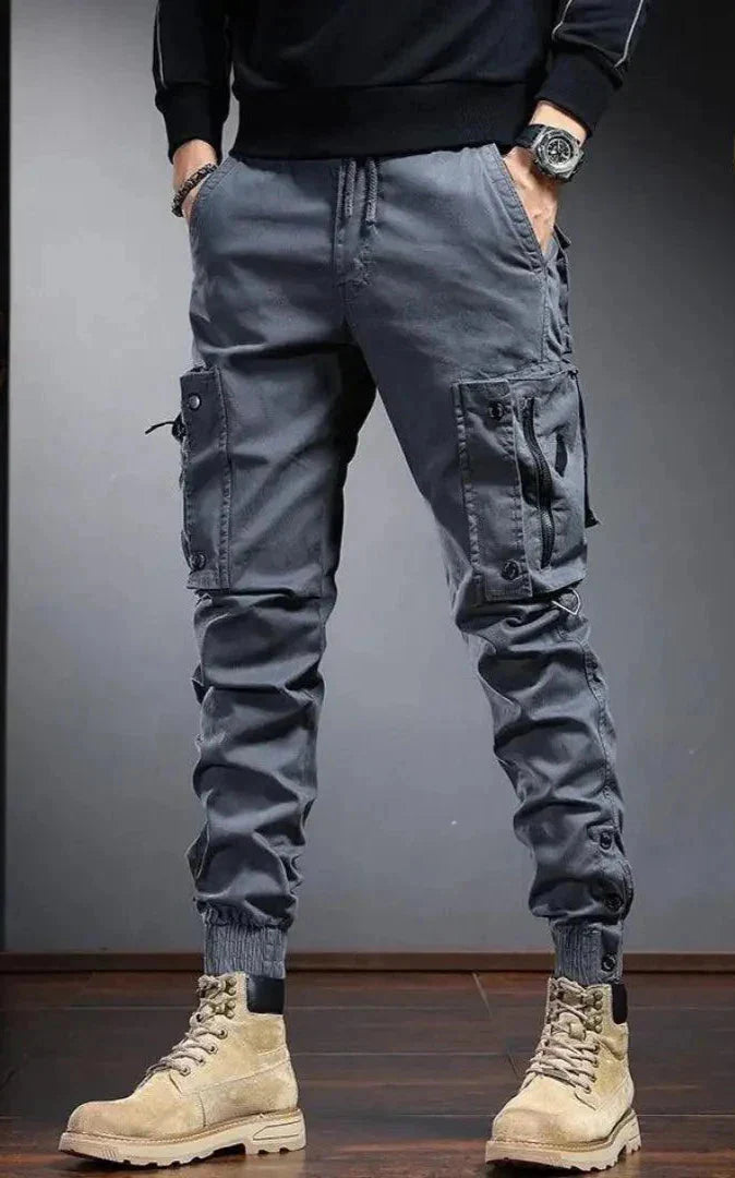 Herren Cargo Hosen Slim Fit - IdealeKleiden