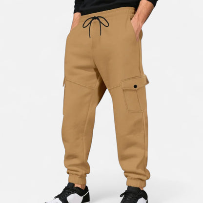 Bequeme Herren Cargo-Hose mit Kordelzug