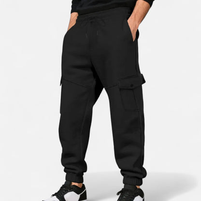 Bequeme Herren Cargo-Hose mit Kordelzug