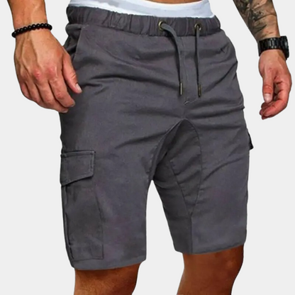 Herren Cargo Shorts Lang Bequem Sommer