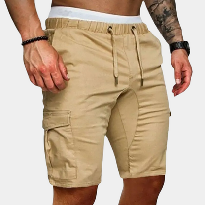 Herren Cargo Shorts Lang Bequem Sommer