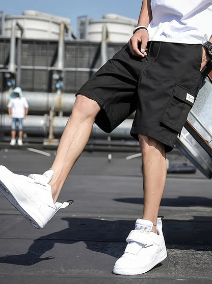 Bequeme Herren Shorts Loose Fit Kordelzug