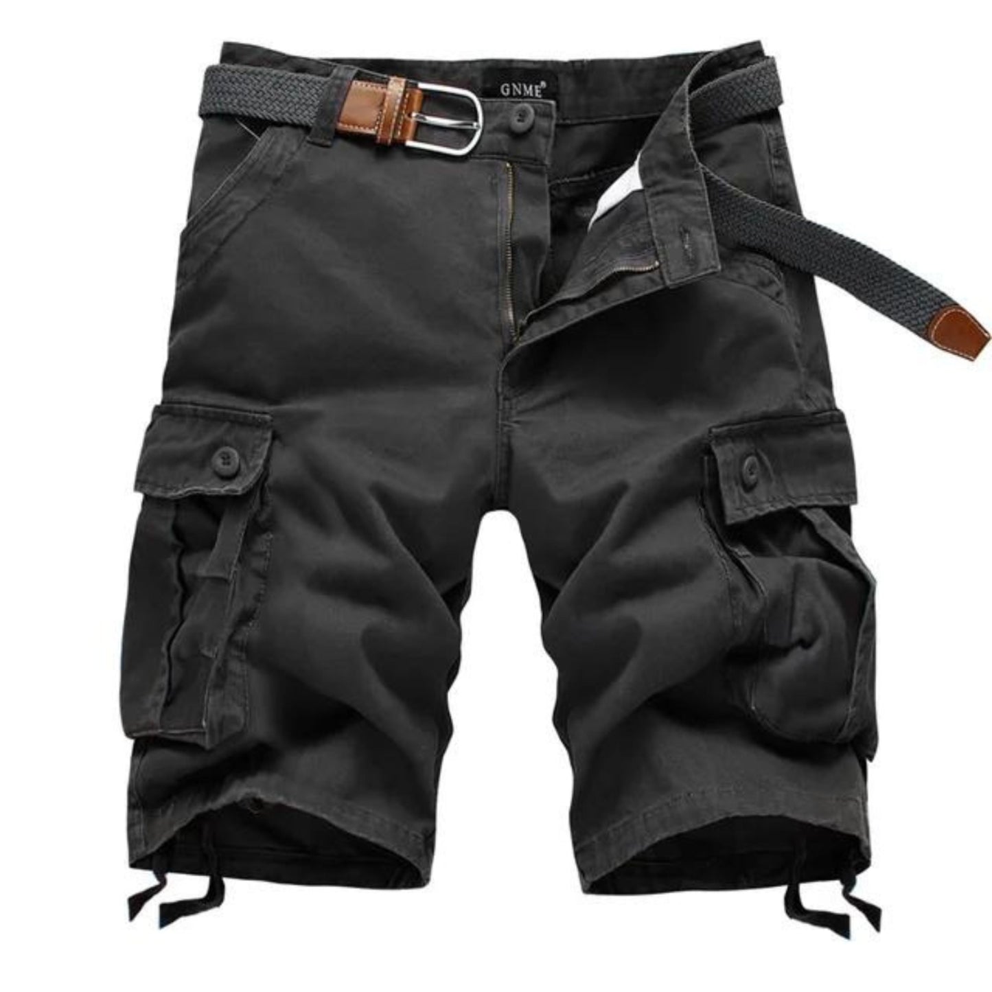 Bequeme Herren-Shorts mit Gürtel und Taschen