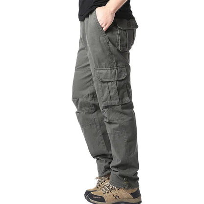 Praktische Herren Cargohose Gerade Bein