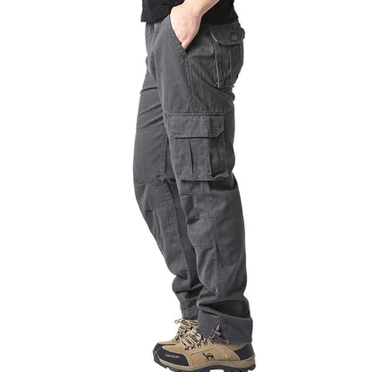 Praktische Herren Cargohose Gerade Bein - IdealeKleiden