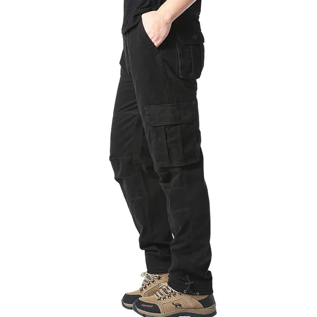 Praktische Herren Cargohose Gerade Bein