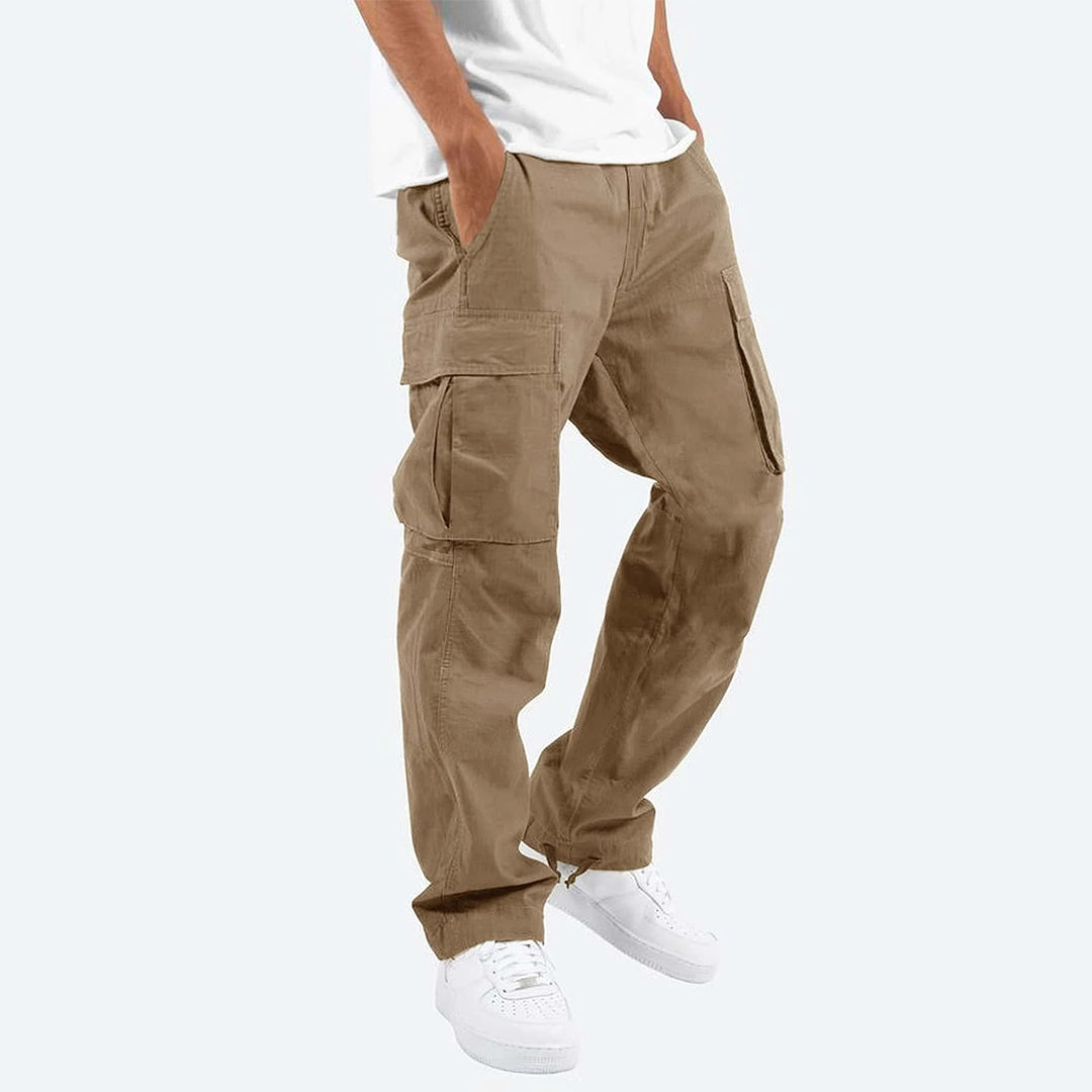 Bequeme Herren Cargo Hose Comfort Fit