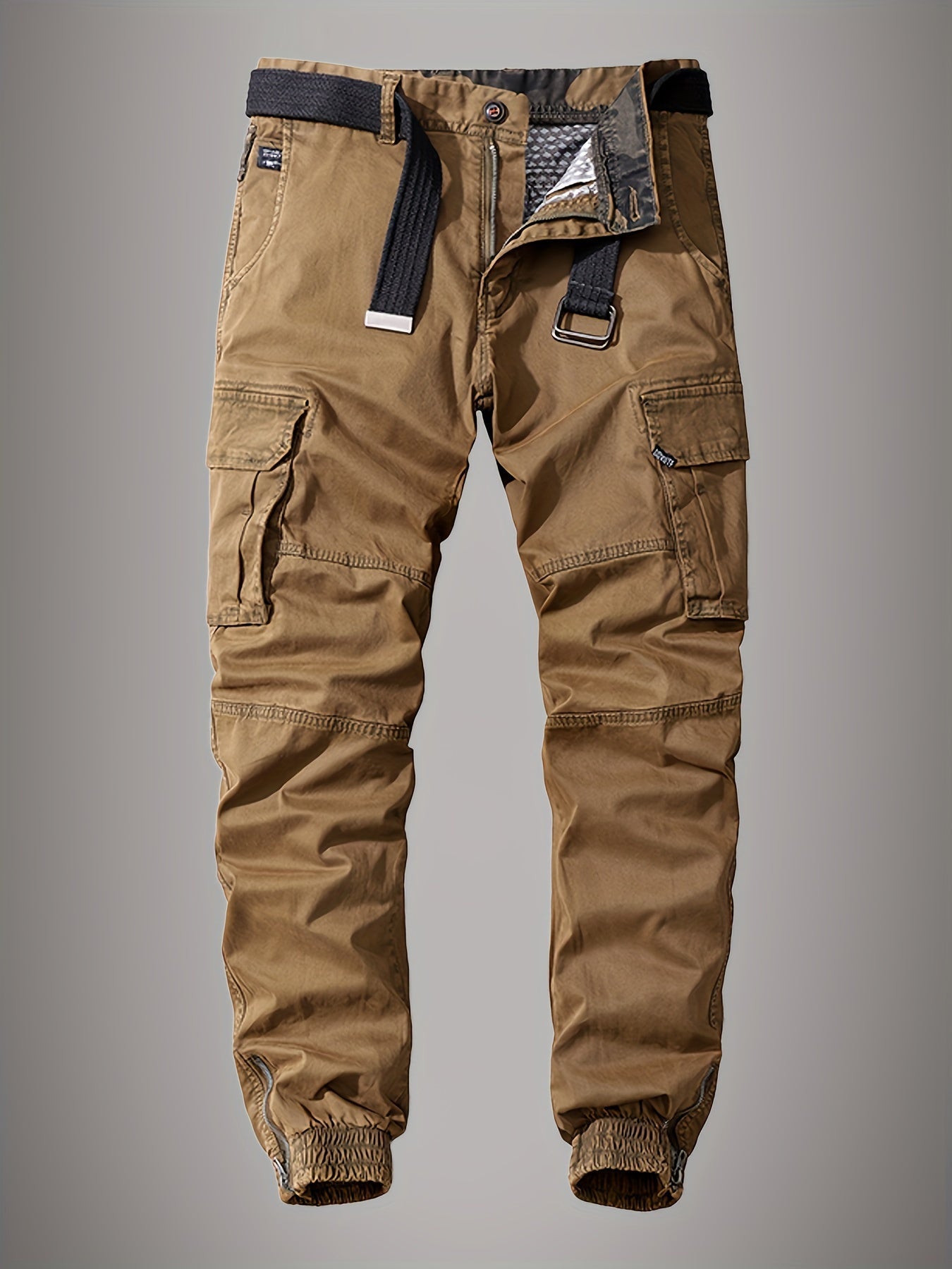 Bequeme Herren Cargohose Mit Gummizug