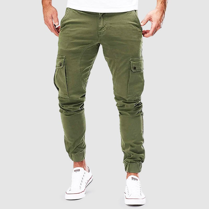 Skinny Cargo Herrenhose Mit Taschen