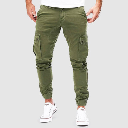 Skinny Cargo Herrenhose Mit Taschen