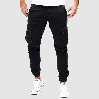 Skinny Cargo Herrenhose Mit Taschen