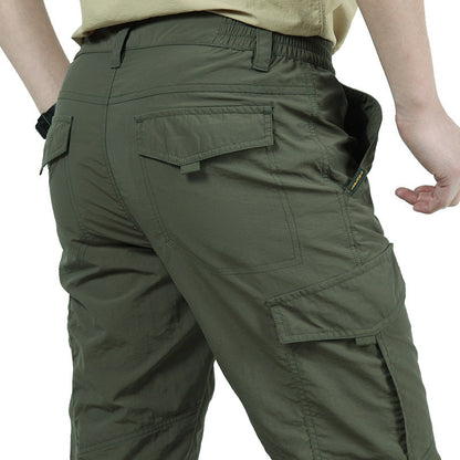 Elastische Herrenhosen Tactical Design