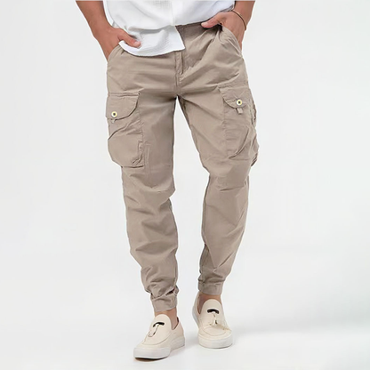 Bequeme Herren-Cargohosen Mit Vielen Taschen