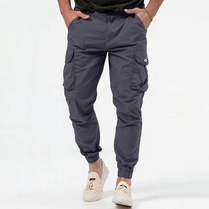 Bequeme Herren-Cargohosen Mit Vielen Taschen