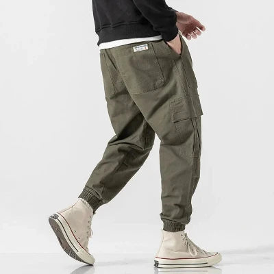 Bequeme Herren Cargo-Hosen Lockere Fit