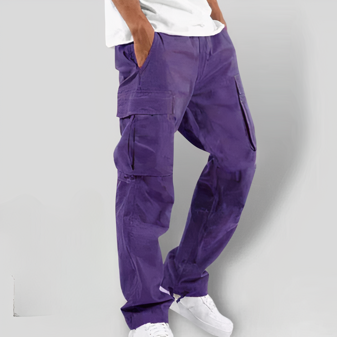 Bequeme Herrenhosen Loose Fit mit Taschen