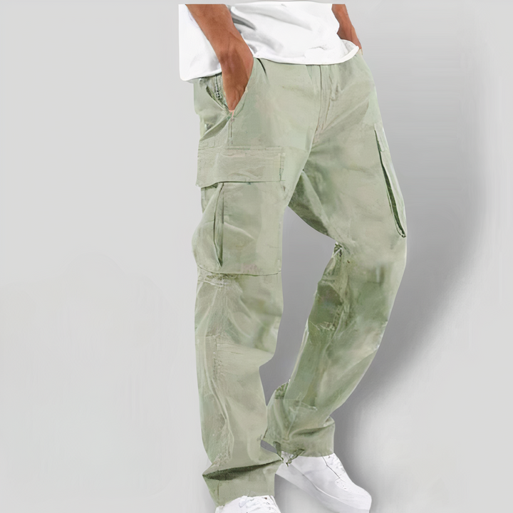 Bequeme Herren Cargohose Casual Lockeres Bein