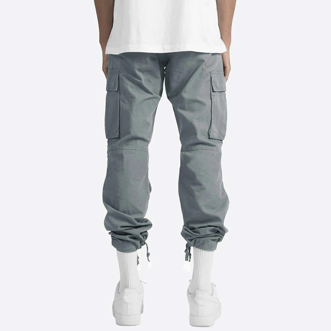 Bequeme Herren Cargo-Hosen Gerader Schnitt