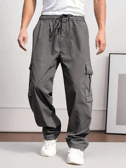 Herren Cargohose Bequem Frühjahr - IdealeKleiden