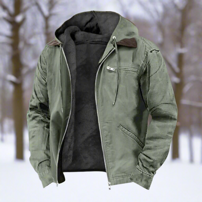 Warme Winterjacke Damen Kapuzenparka Gefüttert