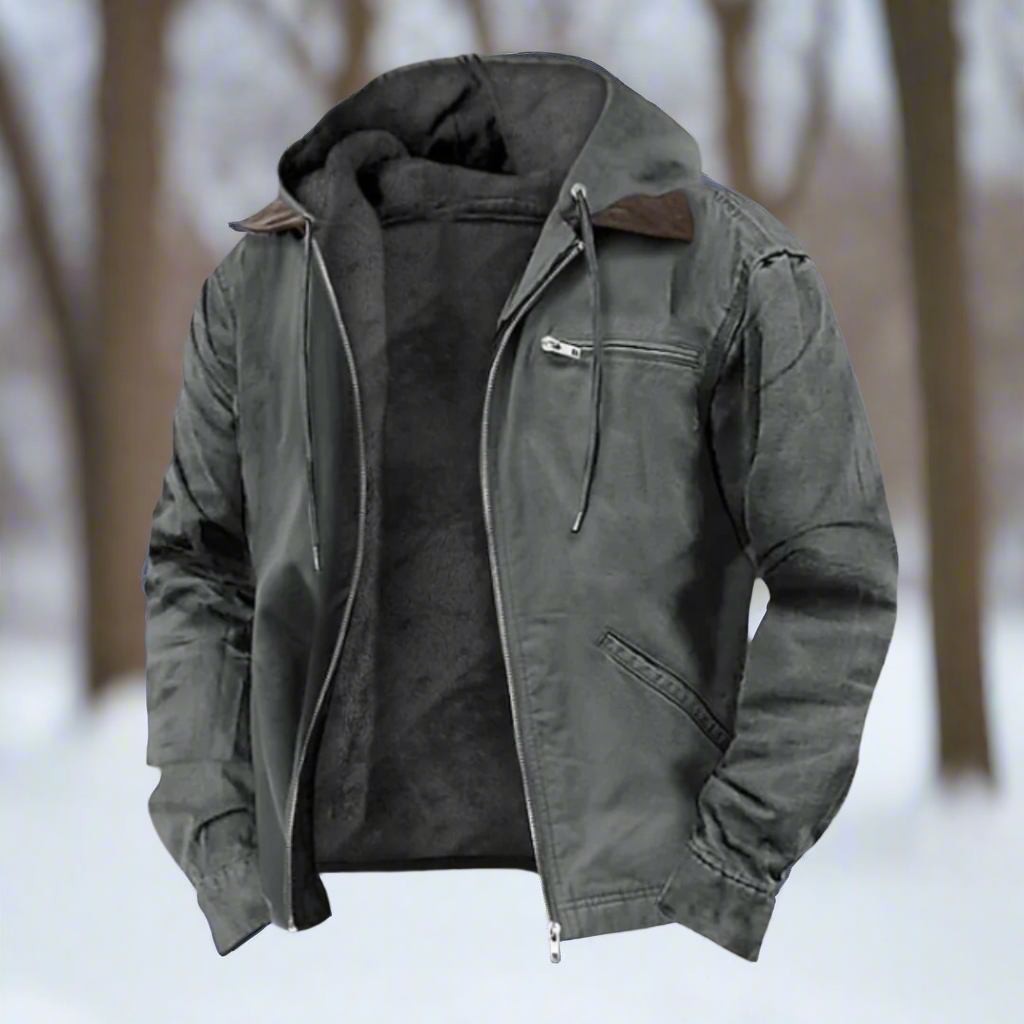 Warme Winterjacke Damen Kapuzenparka Gefüttert