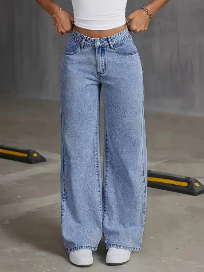 Bequeme Damen Jeans Hose Elegant - IdealeKleiden