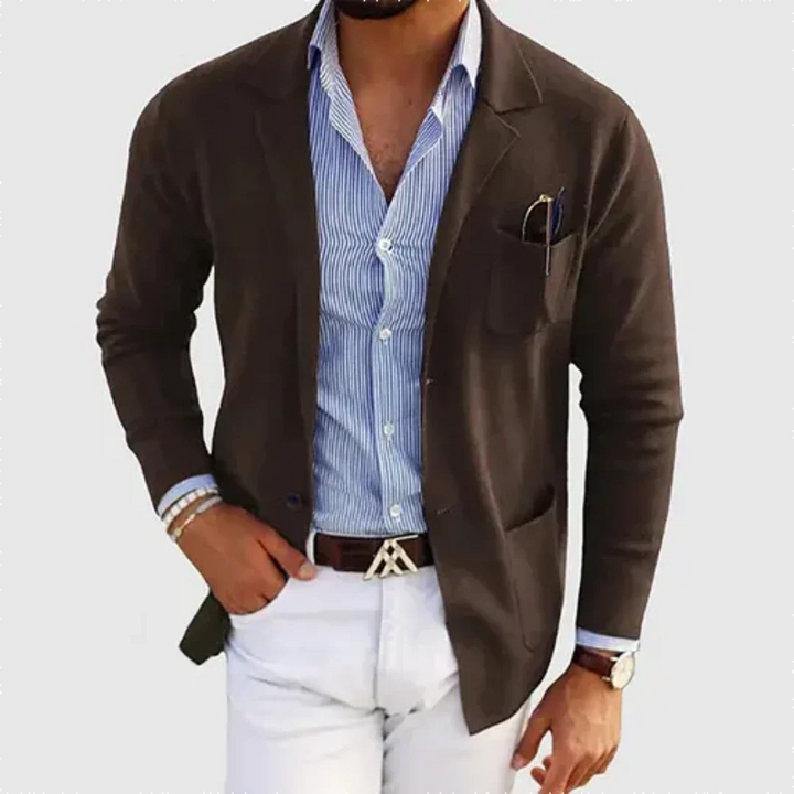 Herren Blazer Locker Elegant - IdealeKleiden