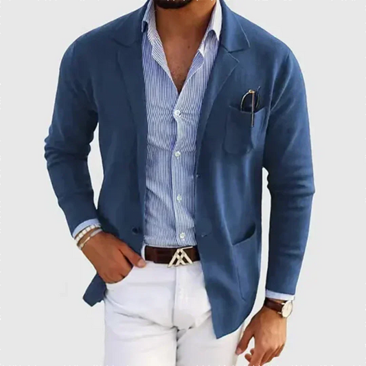 Stilvolle Herren Blazer Freizeitlook - IdealeKleiden