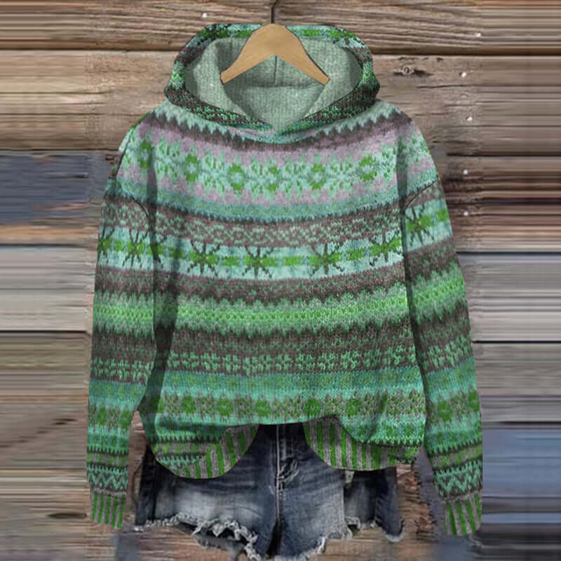 Stylische Damenpullover Warm Wintermode
