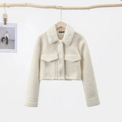 Stylische Kurzjacke Warm und Bequem
