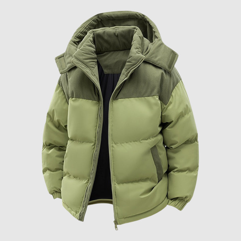 Herren Winterjacke Puffer Mantel Isoliert