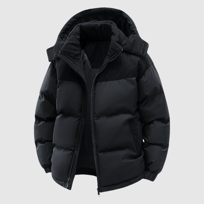 Herren Winterjacke Puffer Mantel Isoliert