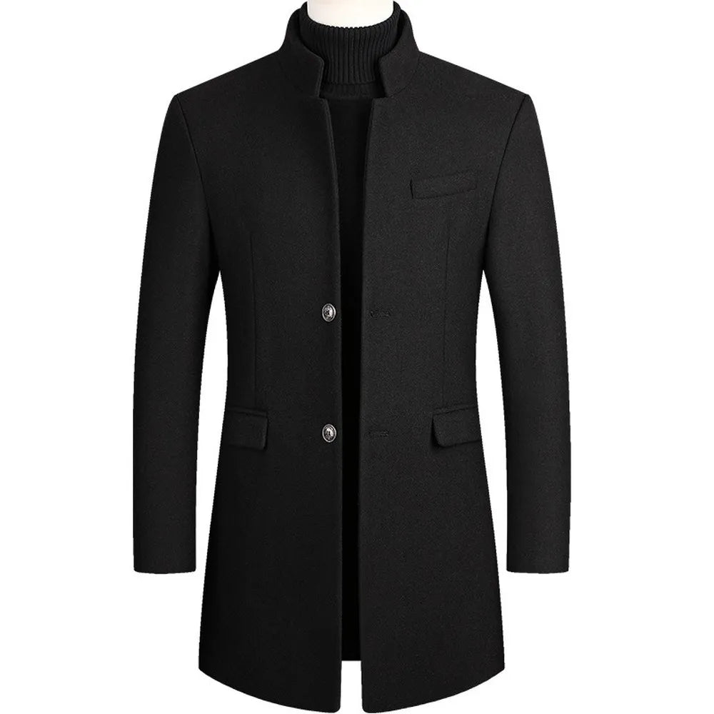 Herren Wintermantel Elegantes Design Premium Qualität