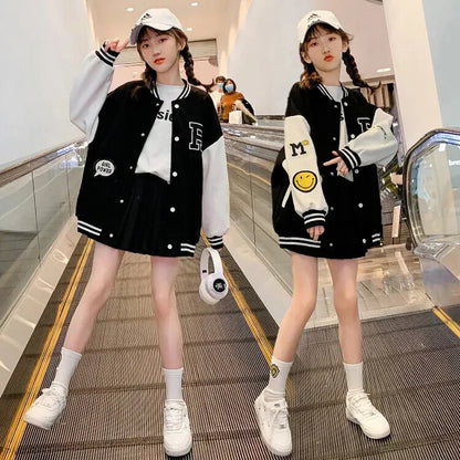 Vivian - Trendige Collegejacke Mädchen