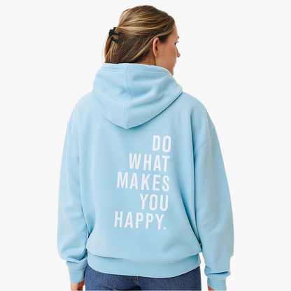 Stylische Hoodie mit Motivdruck - Bequeme Freizeitjacke