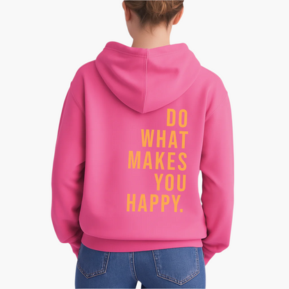 Stylische Hoodie mit Motivdruck - Bequeme Freizeitjacke